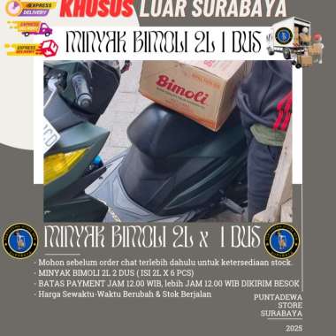 Minyak goreng bimoli 2L murah | Minyak Goreng Bimoli 2L x 1 Dus KHUSUS LUAR SURABAYA (CARGO)