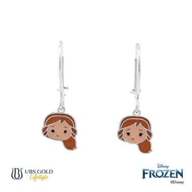 UBS Anting Emas Anak Disney Frozen - Aay0081 - 17k White Gold