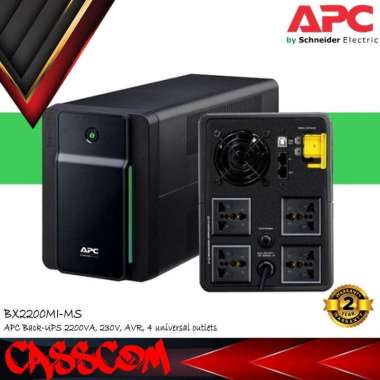 UPS APC Back UPS BX2200MI-MS BX2200MIMS UPS 2200VA 1200WATT