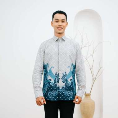 My Aksa Batik Pria Kemeja Panjang Furing Tricot Antinio Anabela M