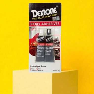 Lem dextone 48 gr / lem dextone epoxy adhesives 2 kompenen / lem besi dextone 5 menit Lem dextone