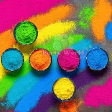 Tepung Warna Holi Powder / Colour Run / Holy Powder 250gr Kuning