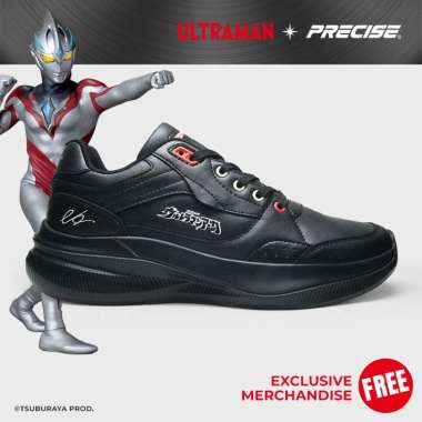 Precise Ultraman Arc Sepatu Sneakers Pria - Black 44