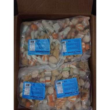 Kuka - Indomina - Mix Steamboat 500gr & 1kg / Steamboat Olahan Seafood MIX 1 KG