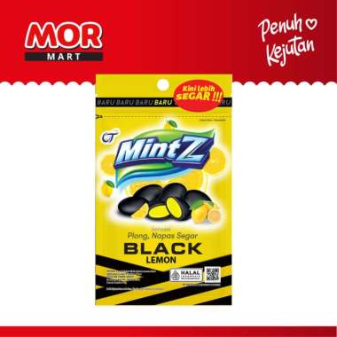 MINTZ Black Lemon Pocket Permen Candy 40 gr