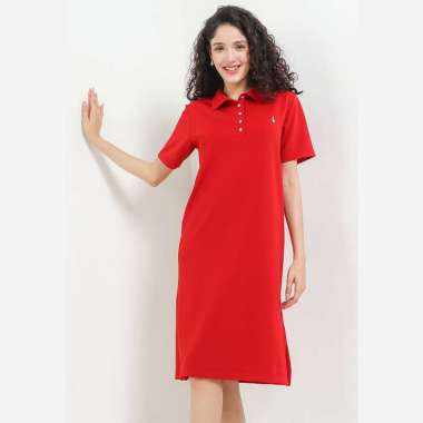 Hush Puppies Dress Wanita Zaneta Red M Red