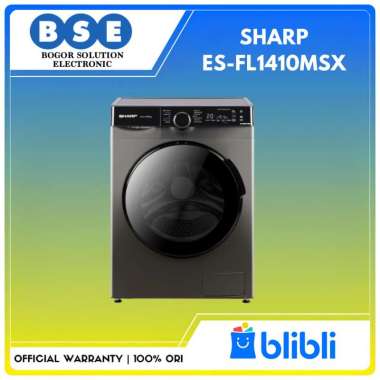 Mesin Cuci 10 Kg Front Loading Sharp ES-FL1410MSX Inverter 10 Kg Sharp ESFL1410MSX
