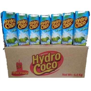 Hydro Coco Minuman Kelapa 250ml [1 Dus/24 Pcs]