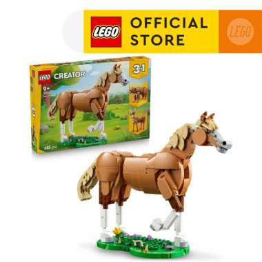 LEGO Creator 31166 Beautiful Horse (685 Pieces), Building Block, Toys, Bricks