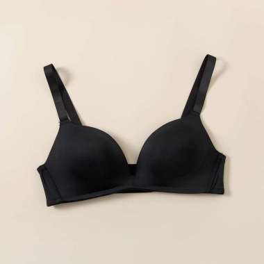 Felancy Bra Curvy plus Collection Wireless Cup E 071-1089E 40E/090 Black
