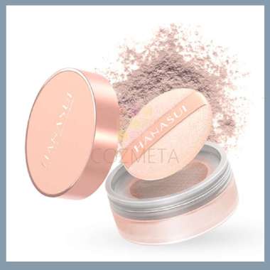 Hanasui Perfect Fit Setting Powder Bedak Tabur Wajah Natural Coverage Menyerap Minyak 03 NATURAL