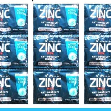 zinc sampo men active cool (12pcs/3renceng)