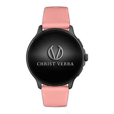 JAM WANITA SMARTWATCH CHRIST VERRA CV BEYOND 1S SERIES PNK BLK RUBBER PINK BLACK JAM SMARTWATCH CHRI