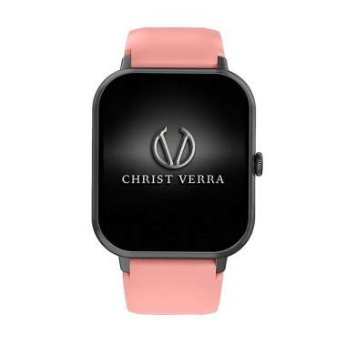 JAM WANITA SMARTWATCH CHRIST VERRA CV BEYOND 02S SERIES PNK BLK RUBBER PINK BLACK JAM SMARTWATCH CHR