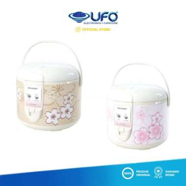 Rice Cooker Sharp KS-R18MS | Magic com KSR18MS BR / PK 1.8L 3in1 Cokelat