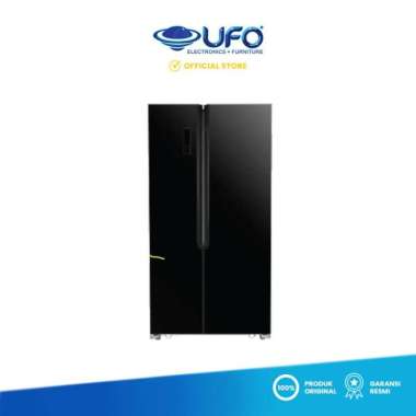 Gea Kulkas Side by side G2D-472 / G2D 472 / G2D472 BLACK