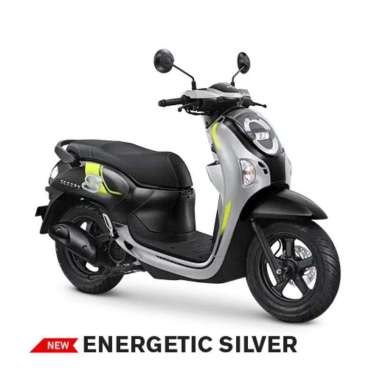Pegadaian - [DP] Honda New Scoopy Energetic Sepeda Motor [OTR Jabodetabek] 20% 12 Energetic Silver D