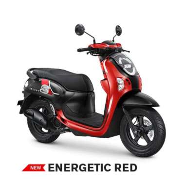 Pegadaian - [DP] Honda New Scoopy Energetic Sepeda Motor [OTR Jabodetabek] 30% 24 Energetic Red Beka