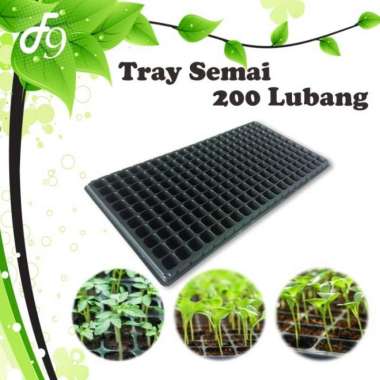 Tray Semai Bibit Seding Tray 200 Lubang Tanam Benih Hidroponik