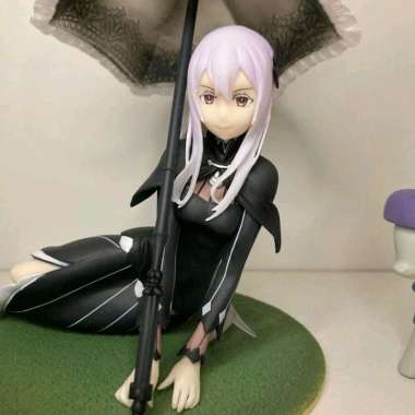 Action Figure Echidna Re Zero Life Ikuji Umbrella