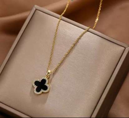 Kalung Fadia viral gold putih