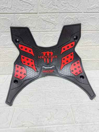 Karpet Monster Beat Fi Red Karpet Monster Motor Honda Monster Beat Fi Red