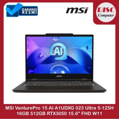 MSI VenturePro 15 AI A1UDXG 023 Ultra 5-125H 16GB 512GB RTX3050 15.6" FHD W11