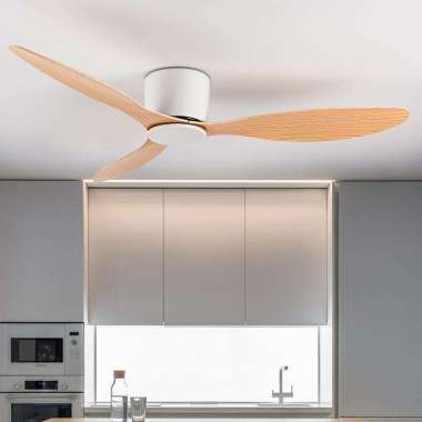 SOVE Kipas Angin Gantung Plafon Ceiling Fan 52 Inch 42W 180RPM Angin Sejuk Hangat Cokelat