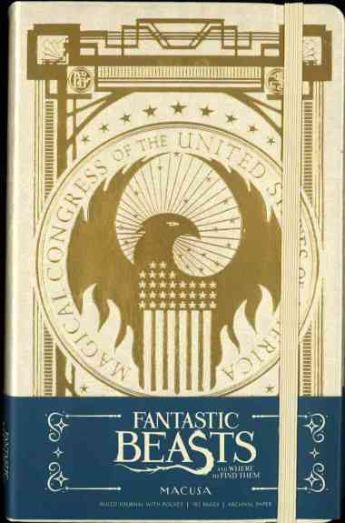 FANTASTIC BEASTS & WHERE TO FIND THEM: MACUSA HARDCOVER RULED JOURNAL (HARRY POTTER)