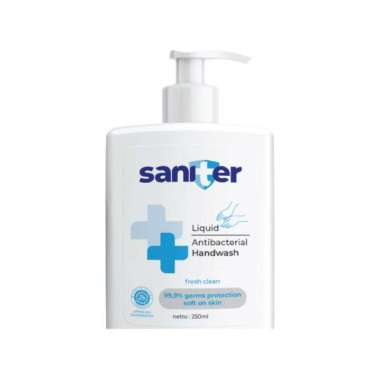 Saniter Sabun Cuci Tangan Botol 250 ml
