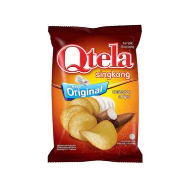 Qtela Keripik Singkong Original 180 gr