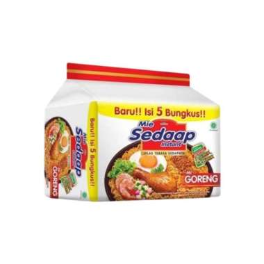 Promo Harga Sedaap Mie Goreng Original per 5 pcs 90 gr - Blibli