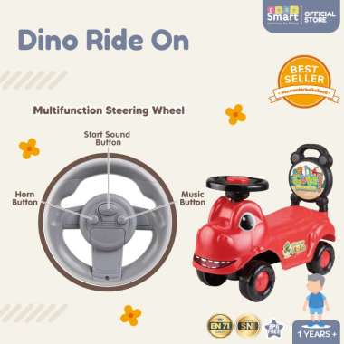 Mobil Anak Bisa Dinaiki | BEBE SMART Dino Ride On | Mainan Anak | Mobil Mobilan | Mainan Mobil Musik