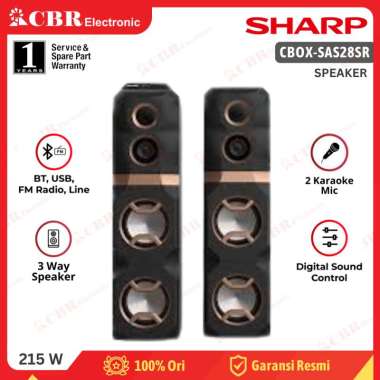 Speaker Sharp CBOX-SAS28SR - Batam