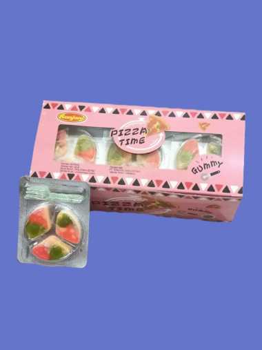 Ranjani Pizza Time Permen Jelly Bentuk Pizza [24 pcs/box]