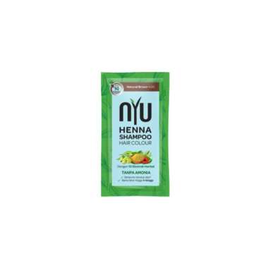 NYU Shampoo Henna Natural Brown 20 ml