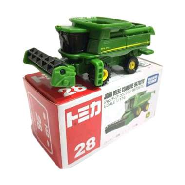 TOMICA JOHN DEERE COMBINE 9670STS TAKARA TOMY #28 DIECAST KENDARAAN MOBIL MESIN PERTANIAN HARVESTER