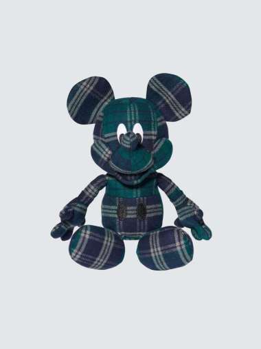 UNIQLO BONEKA Mainan MFA Magic For All MICKEY MOUSE MOTIF DARK GREEN