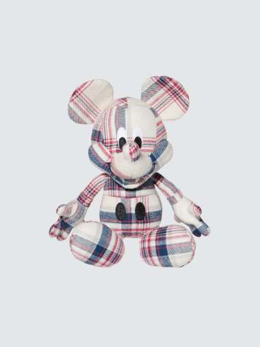 UNIQLO BONEKA Mainan MFA Magic For All MICKEY MOUSE MOTIF OFF WHITE