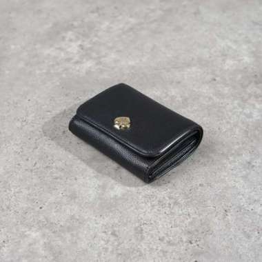 Dompet KATE SPADE GHW LOGO BLACK BIFOLD WALLET 100% ORIGINAL 11X8CM