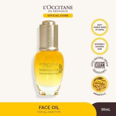 L'Occitane Immortelle Divine Youth Oil 30ml - Face Oil Minyak Wajah Anti Aging Meningkatkan produksi