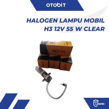 HALOGEN BULB BOHLAM HALOGEN LAMPU MOBIL H3 CLEAR
