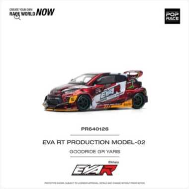 Pop Race Diecast Mobil Yaris EVAR PR640126
