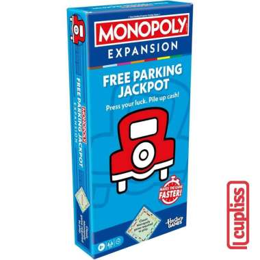 Hasbro Board Game G0718 Monopoly Free Parking Jackpot Expansion Add On