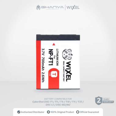 WIXEL Baterai Kamera NP-FT1 for Sony CyberShot DSC T1 T5 T9 T10 T33 L1 M1 T11 T3 T77 M2 Camera Batte