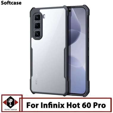 Case Compatible Infinix Hot 60 Pro Softcase Transparan Shockproof Slim Armor Infinix Hot 60 Pro