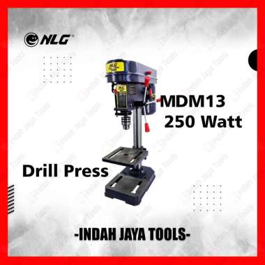 NLG MDM13 Mesin Bor Duduk 13 mm 250 Watt - Bench Drill Press