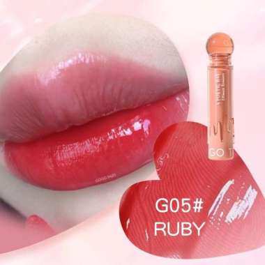GOGO TALES Small Pink Ball Refractive Lip Glaze G05 Ruby