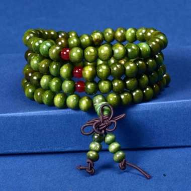 Model Hijau Tasbih Buddha 108 Butir Berkualitas Tinggi