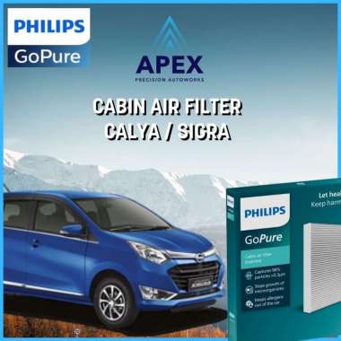 PHILIPS GOPURE CABIN AIR FILTER / FILTER AC CALYA / SIGRA
